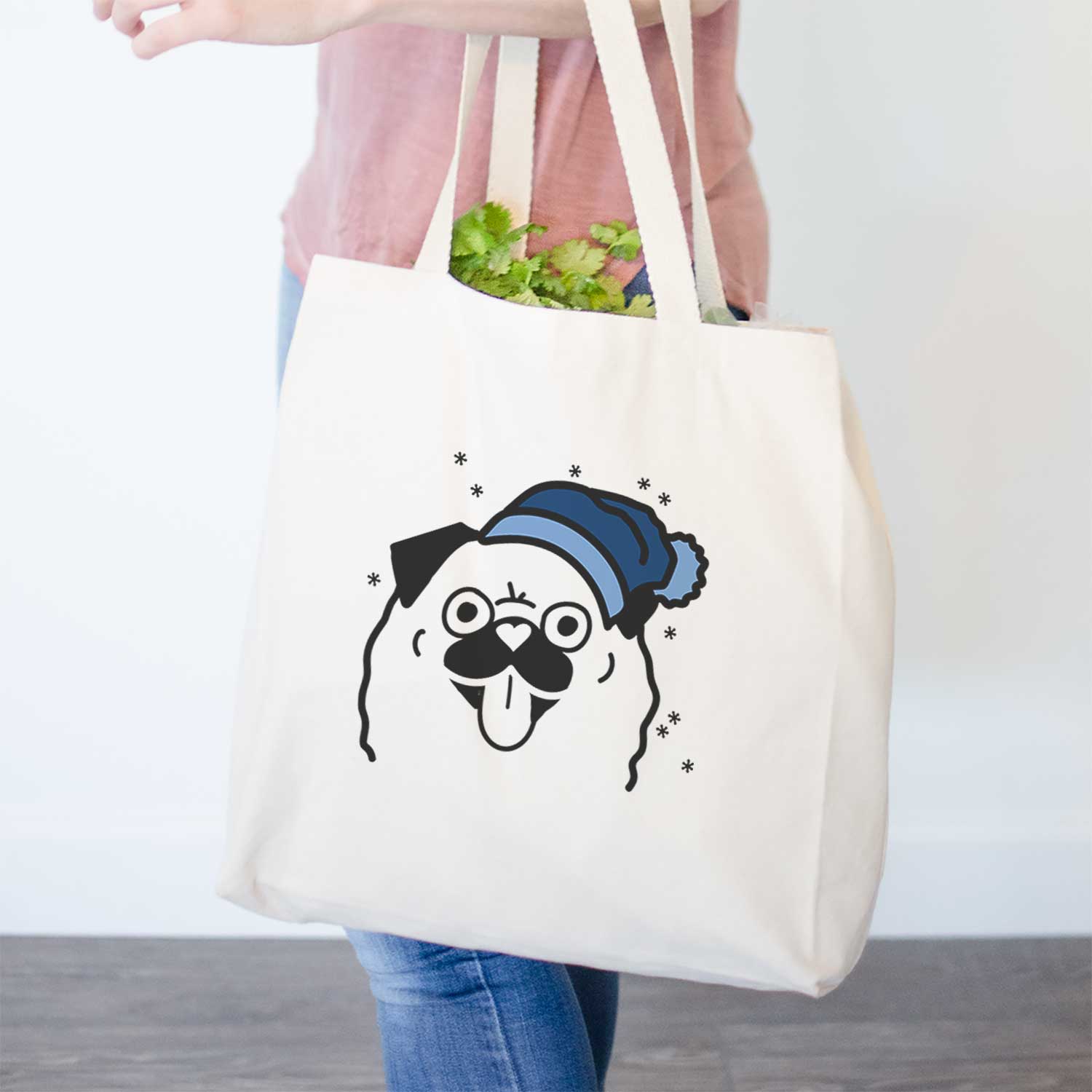 Frosty Pug - Tote Bag