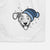 Frosty Beagle Mix - Roland - Decorative Hand Towel