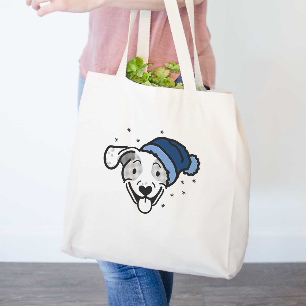 Frosty Beagle Mix - Roland - Tote Bag