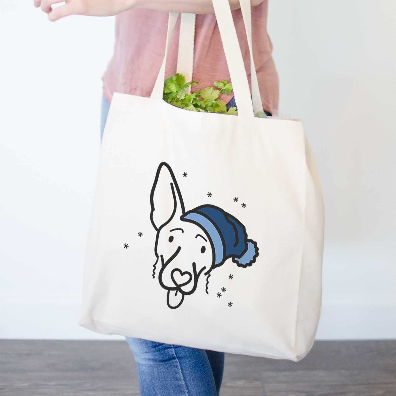 Frosty Shepherd Mix - Rosie - Tote Bag