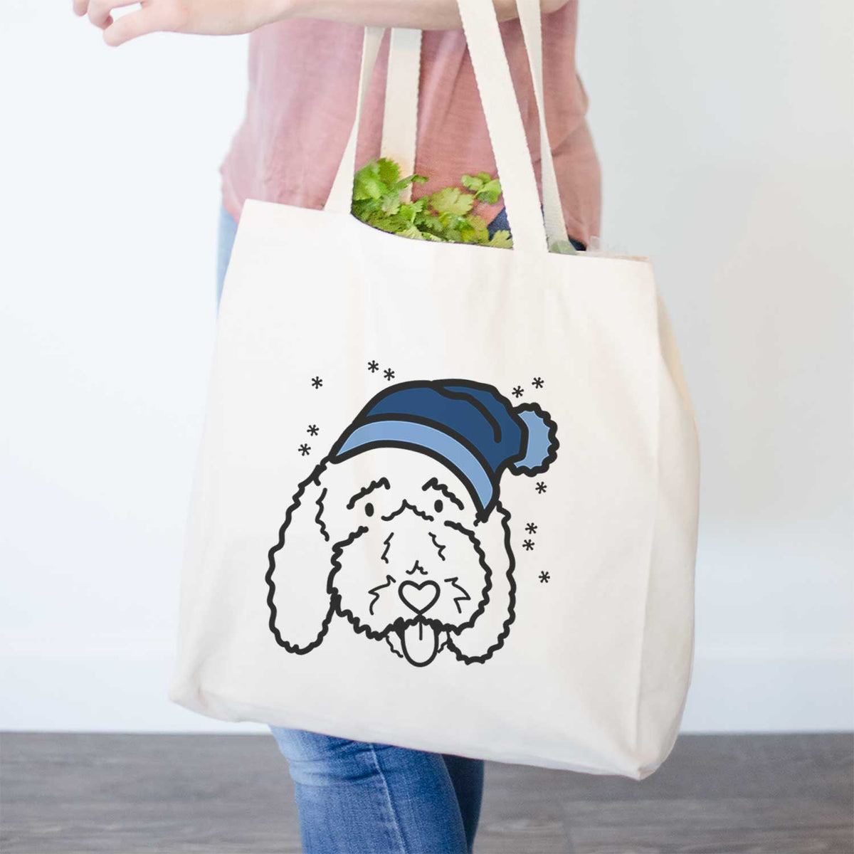 Frosty Bernedoodle - Ruby - Tote Bag