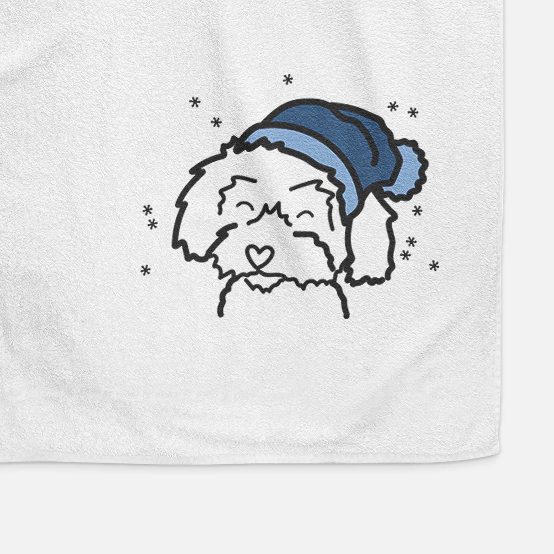 Frosty Schnoodle - Decorative Hand Towel