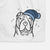 Frosty Shar Pei - Decorative Hand Towel