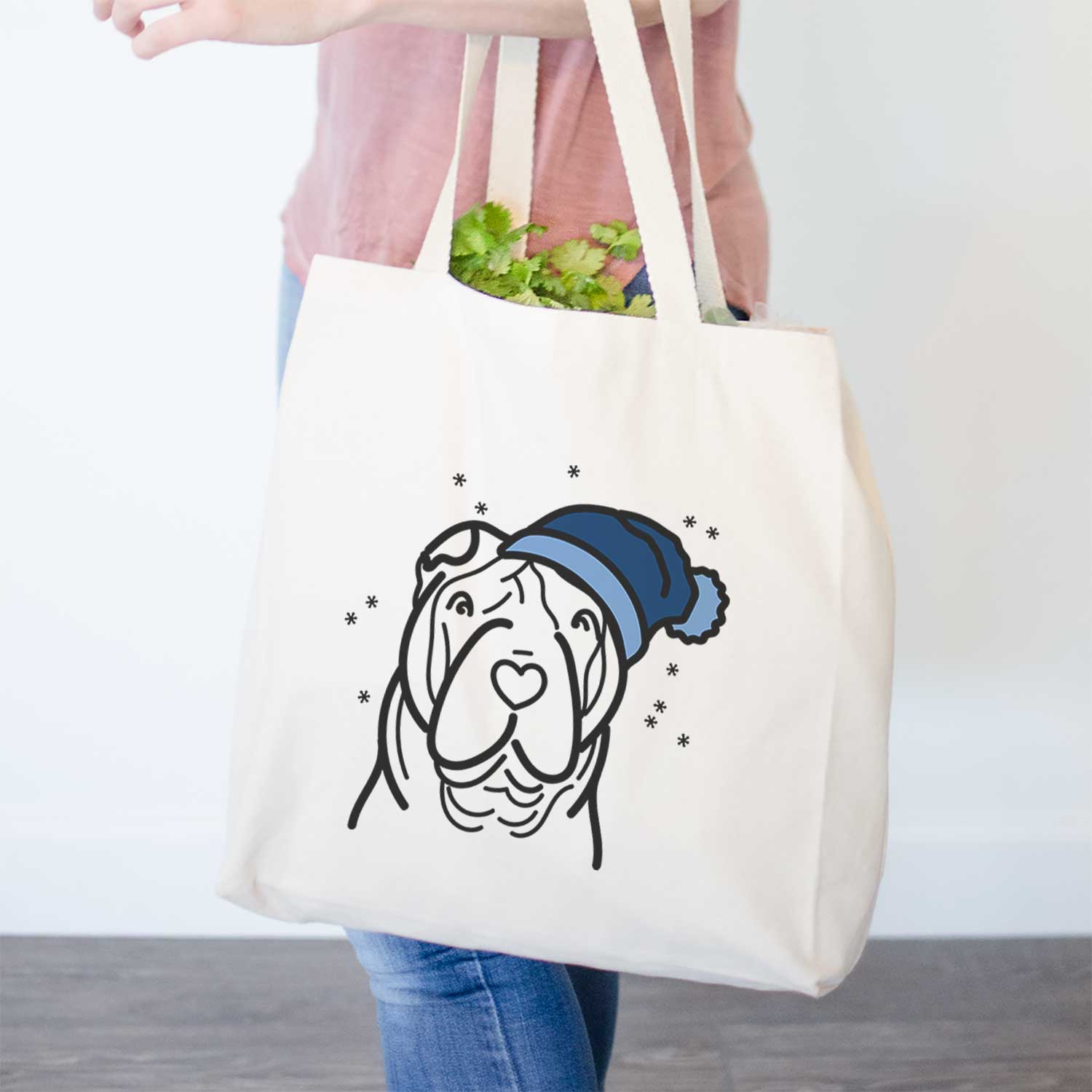 Frosty Shar Pei - Tote Bag