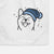 Frosty Shiba Inu - Decorative Hand Towel