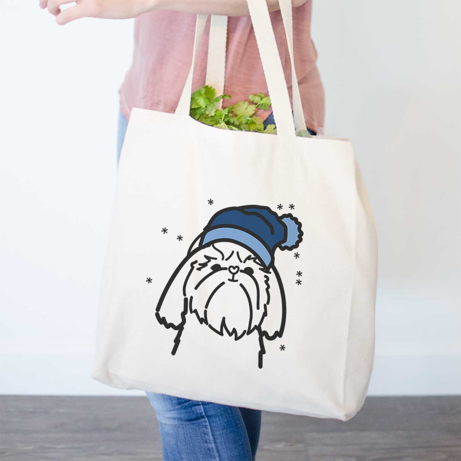 Frosty Shih Tzu - Tote Bag