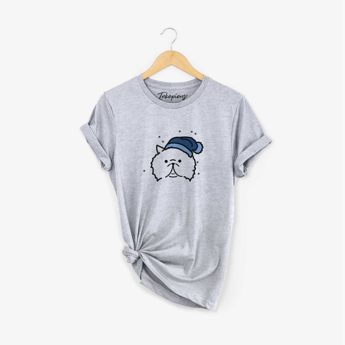 Frosty Persian Cat - Smoosh - Unisex Crewneck