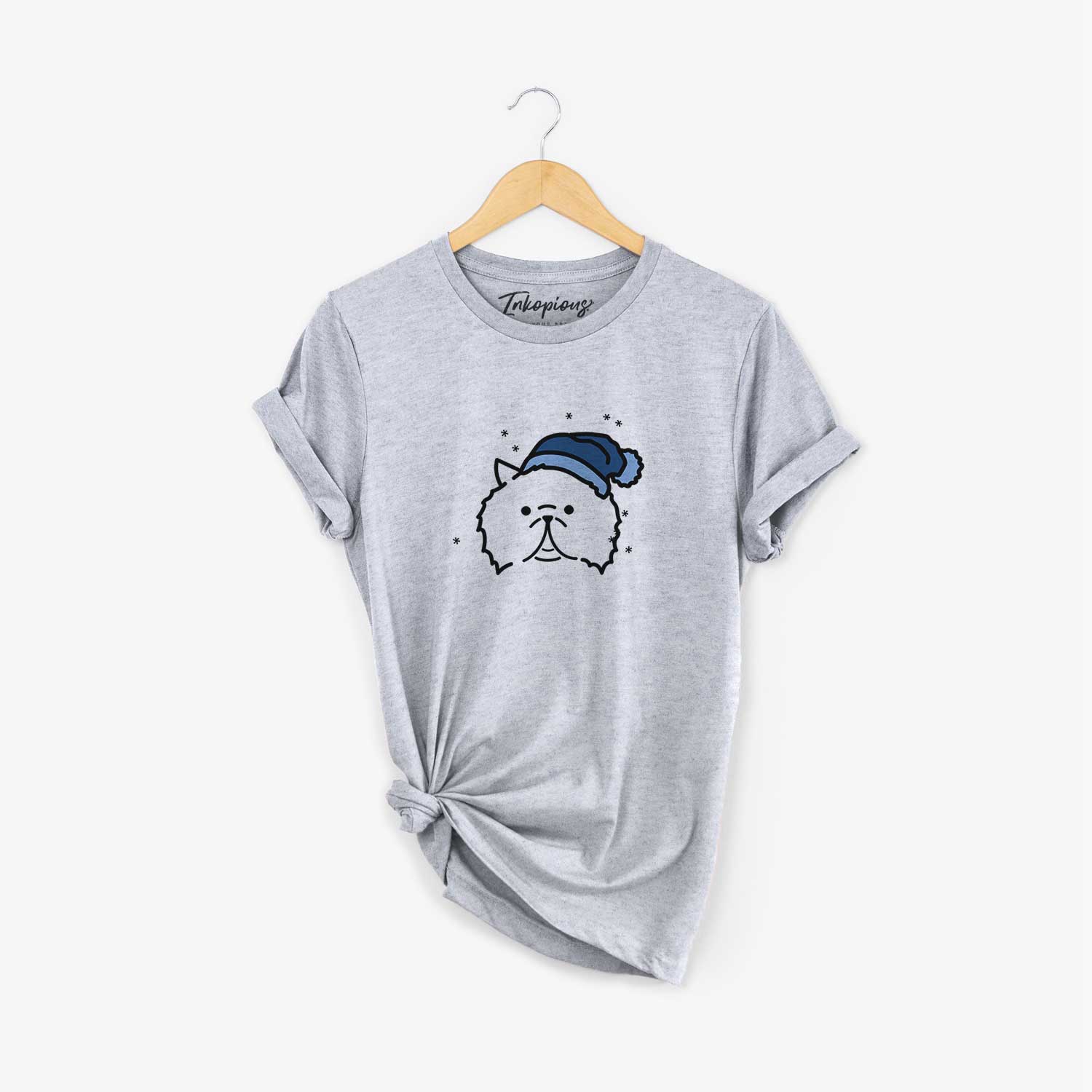 Frosty Persian Cat - Smoosh - Unisex Crewneck