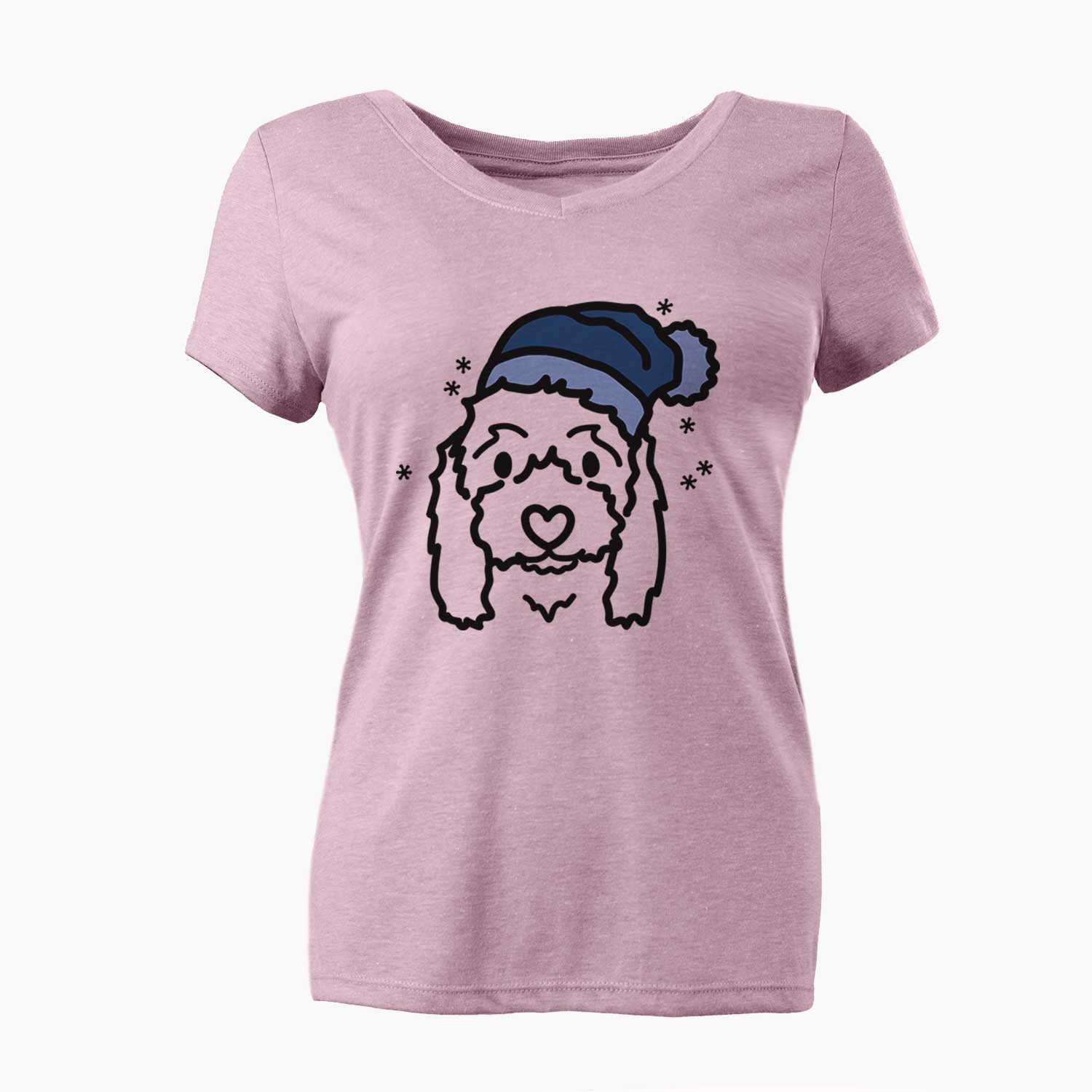 Frosty Coton de Tulear - Sophie - Women's V-neck Shirt