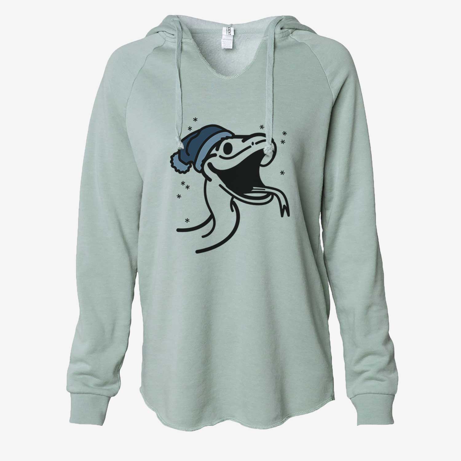 Frosty Snake - Spike - Cali Wave Hooded Sweatshirt