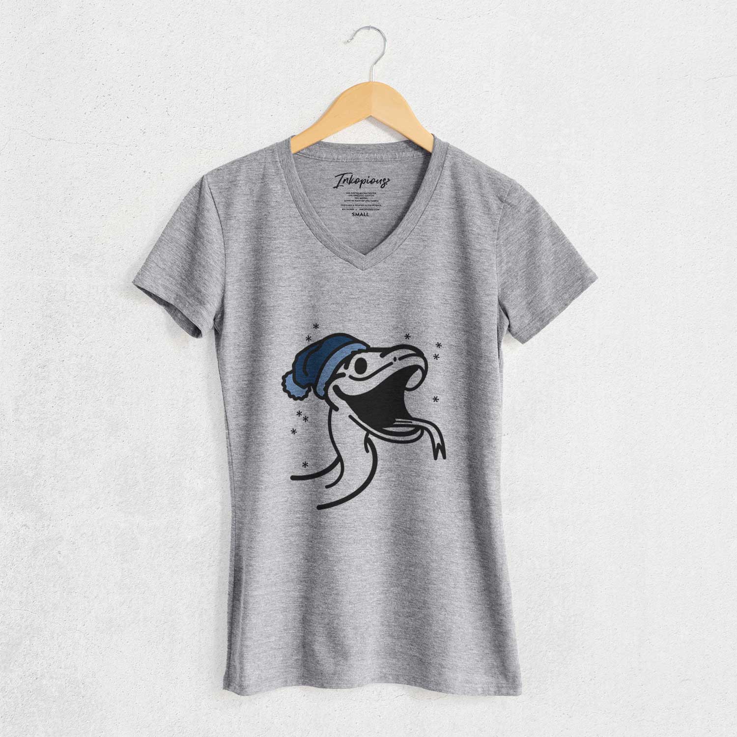 Frosty Snake - Spike - Women's V-neck Shirt