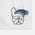 Frosty French Bulldog - Squishy - Decorative Hand Towel