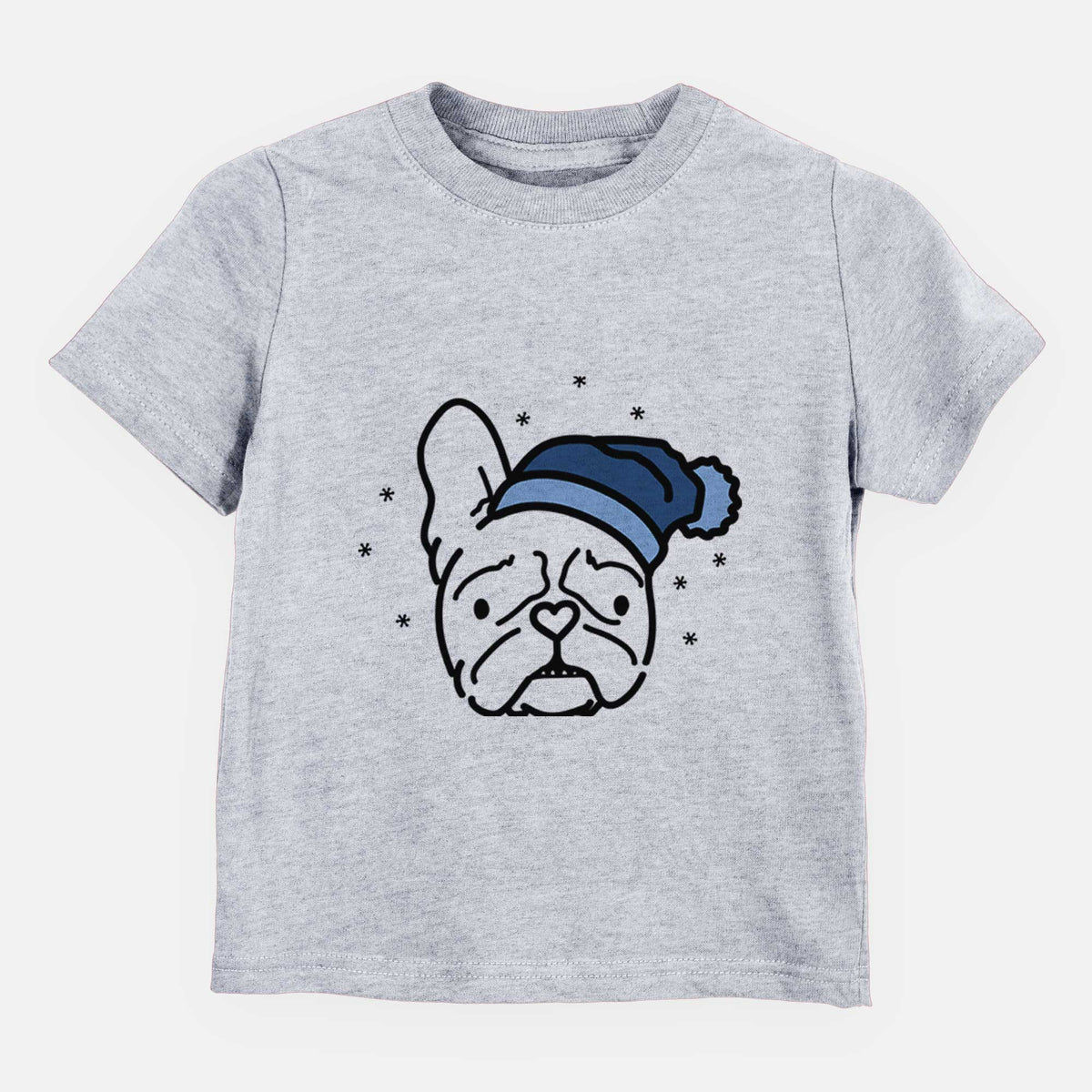 Frosty French Bulldog - Squishy - Kids/Youth/Toddler Shirt