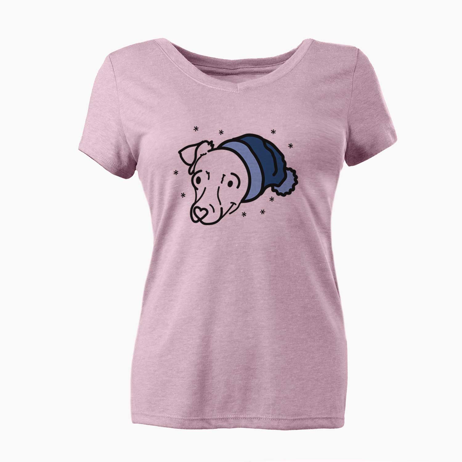 Frosty Chiweenie - Tater Tot - Women's V-neck Shirt