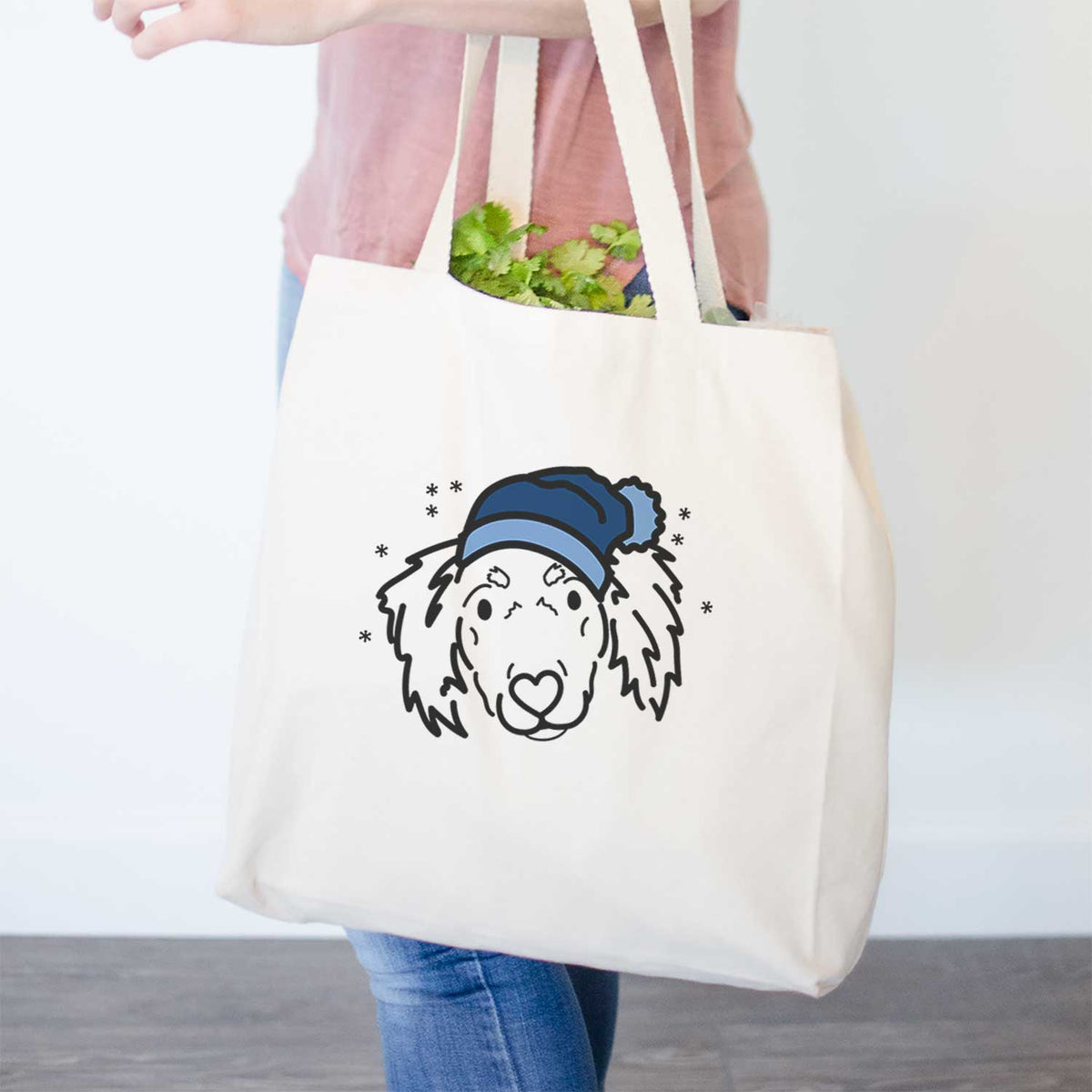 Frosty Dachshund Mix - Tilly - Tote Bag