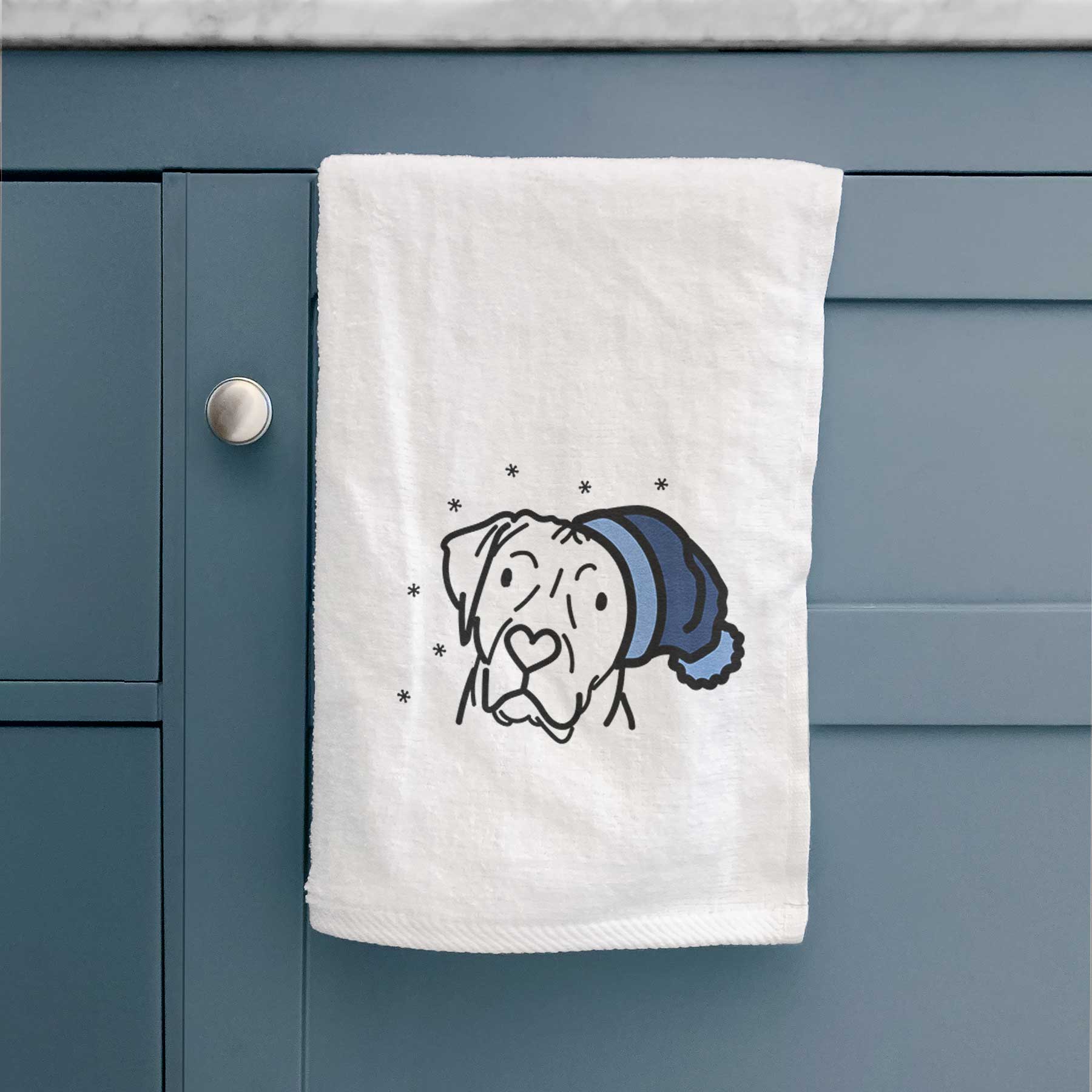 Frosty Rhodesian Ridgeback - Tito - Decorative Hand Towel