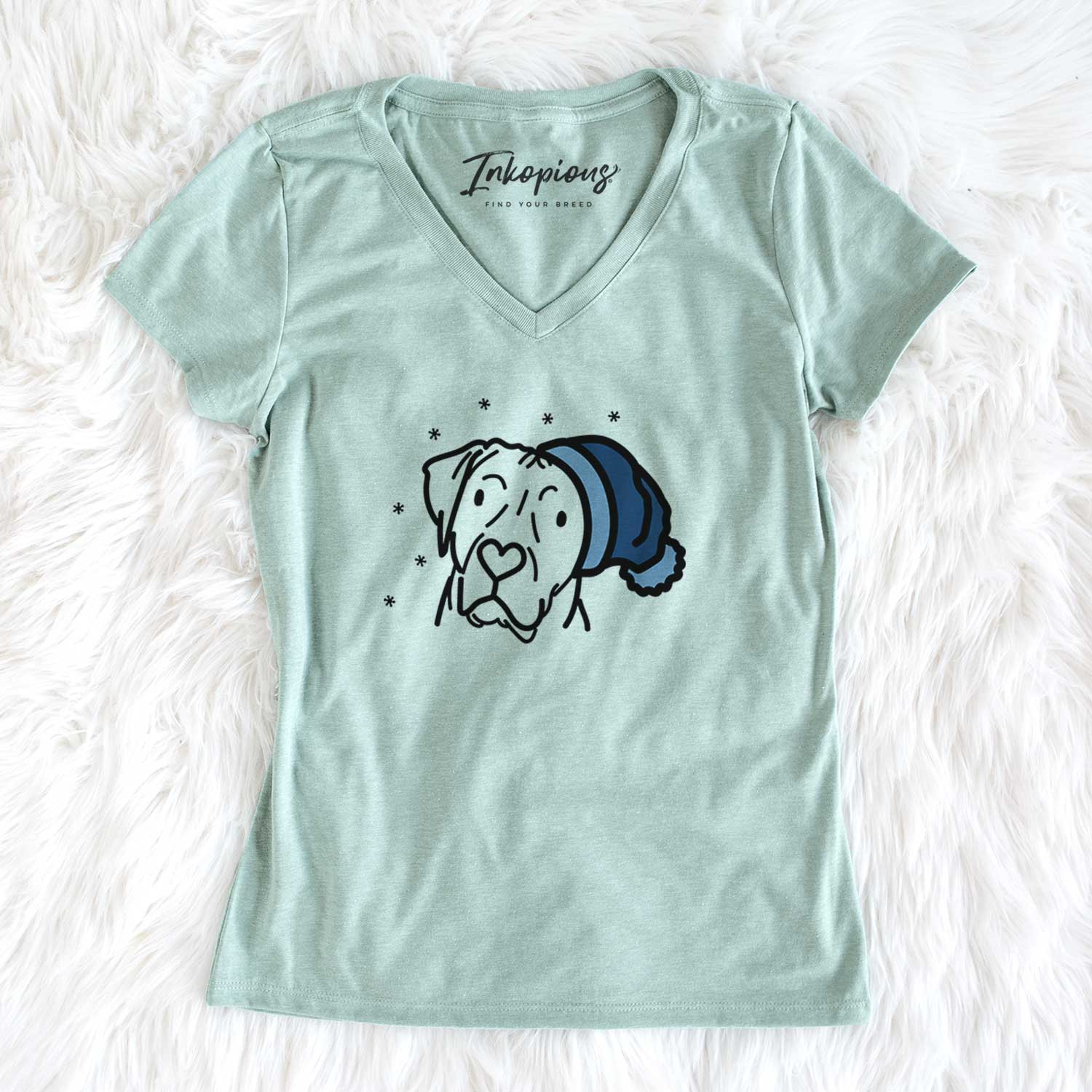 Frosty Rhodesian Ridgeback - Tito - Women's V-neck Shirt