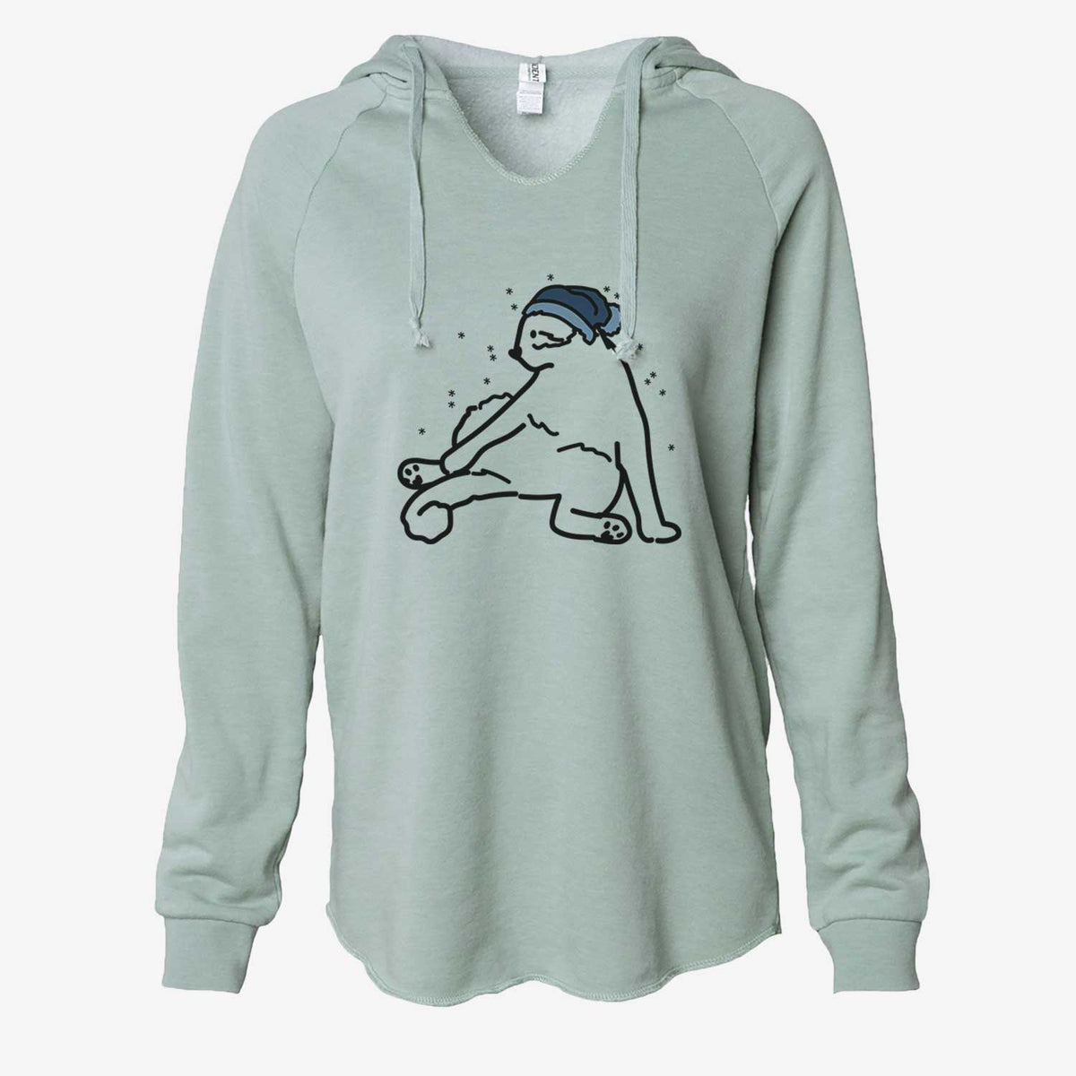 Frosty Cat - Tom - Cali Wave Hooded Sweatshirt