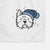 Frosty West Highland Terrier - Decorative Hand Towel