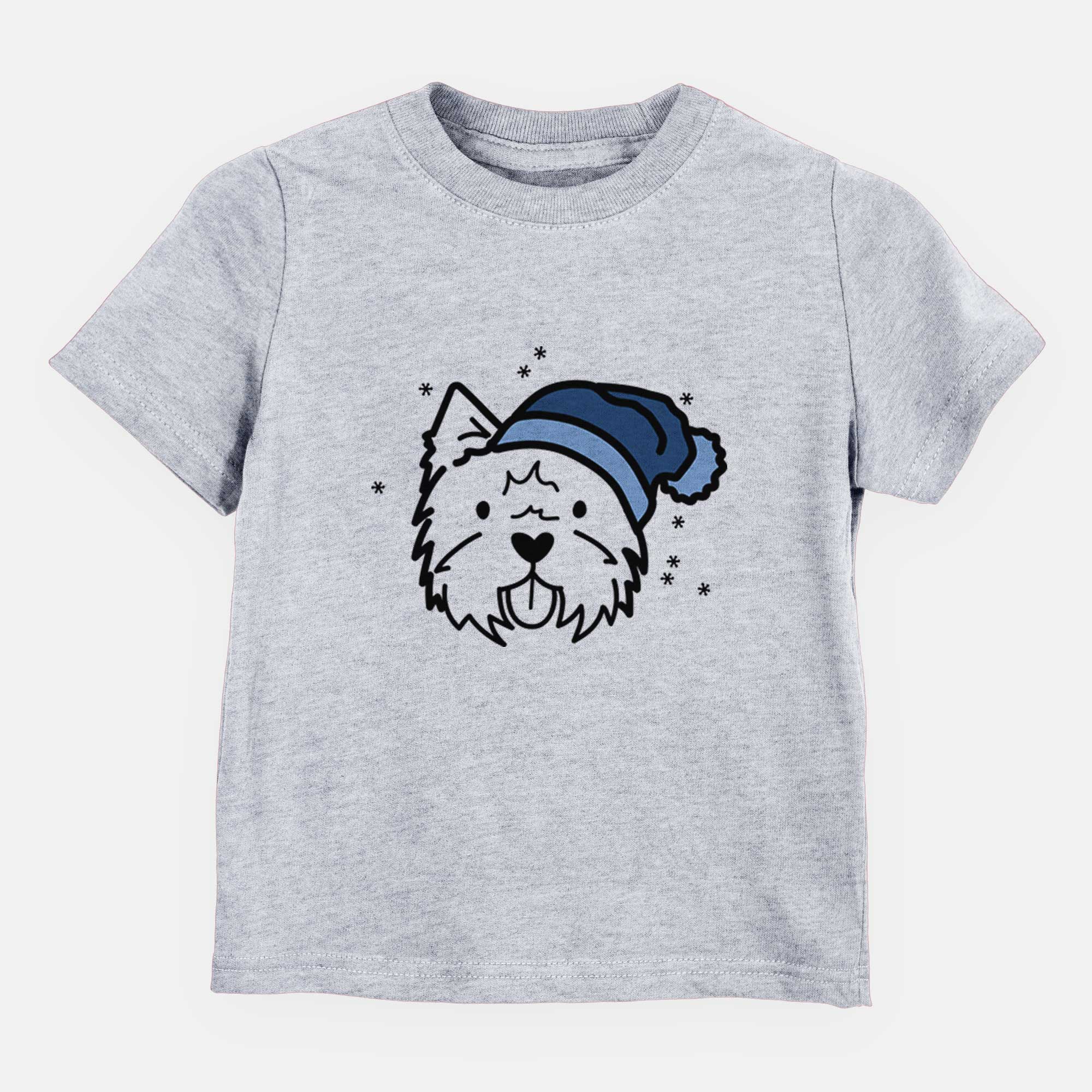 Frosty West Highland Terrier - Kids/Youth/Toddler Shirt