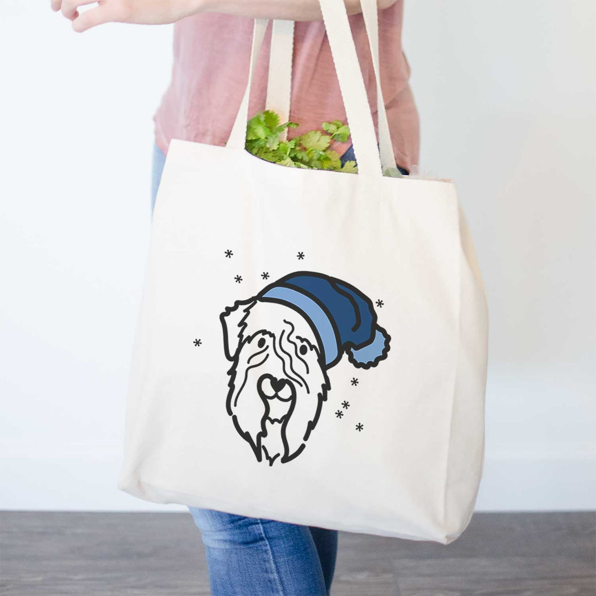 Frosty Soft Coated Wheaten Terrier - Tote Bag