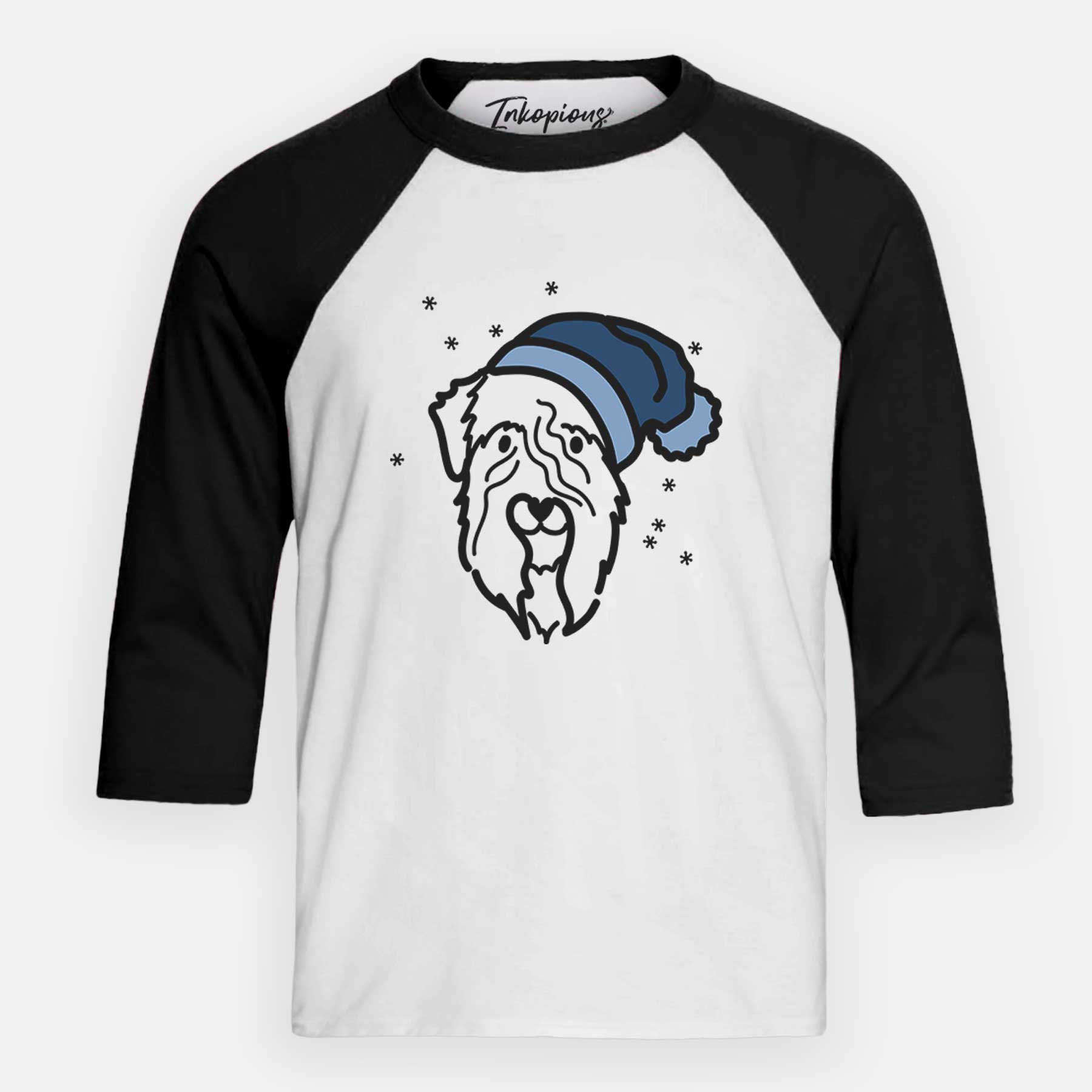 Frosty Soft Coated Wheaten Terrier - Youth 3/4 Long Sleeve