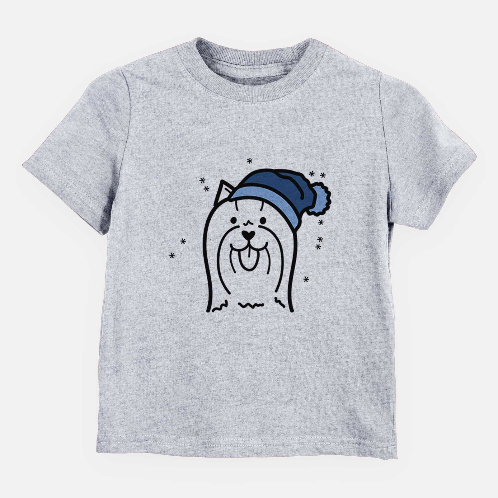 Frosty Yorkshire Terrier - Kids/Youth/Toddler Shirt