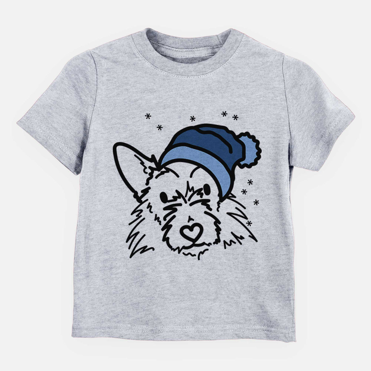 Frosty Terrier Mix - Ziggy - Kids/Youth/Toddler Shirt