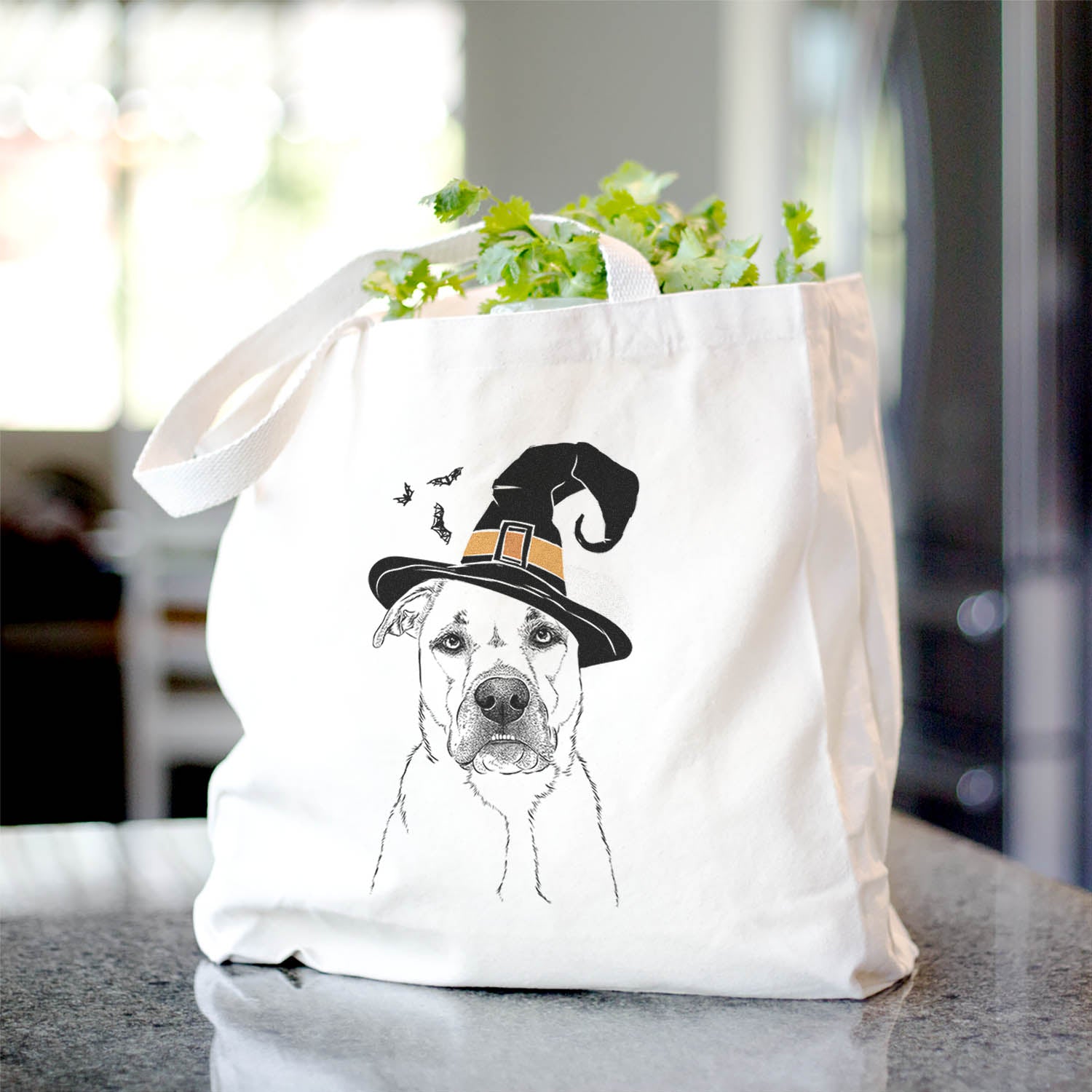 Abby the Boxer Beagle Mix - Tote Bag