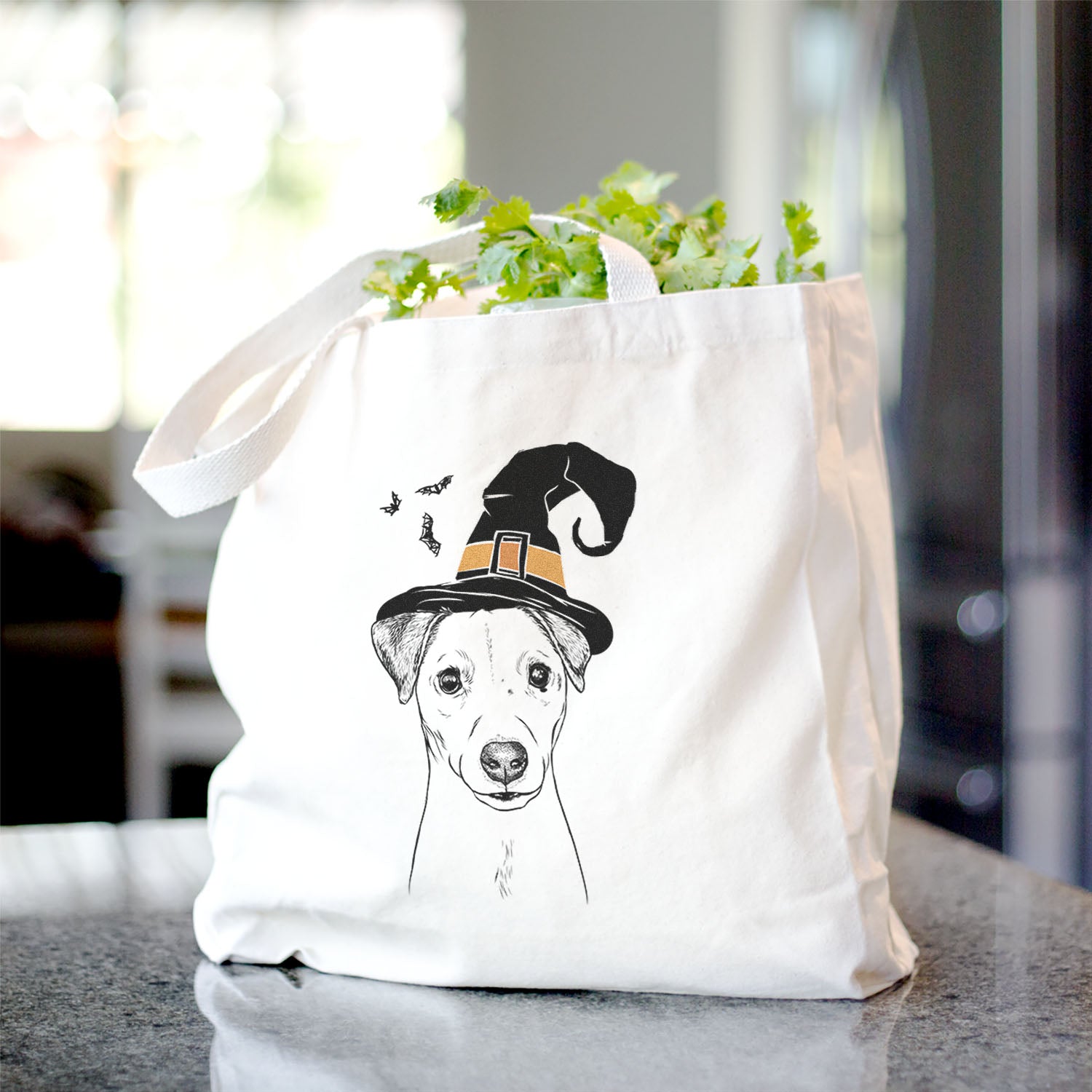 Ally the Jack Russell Terrier - Tote Bag