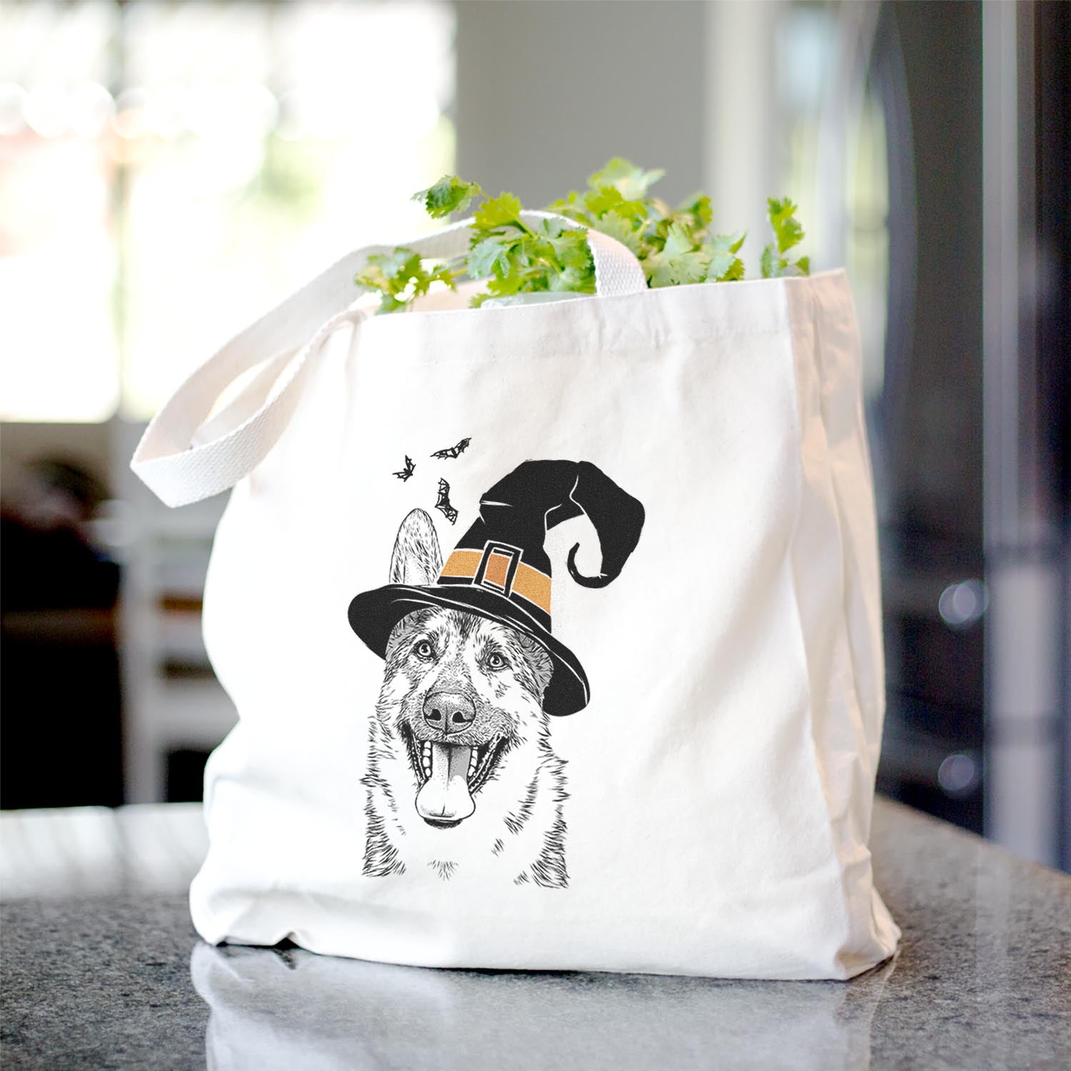 Benson the German Shepherd - Tote Bag