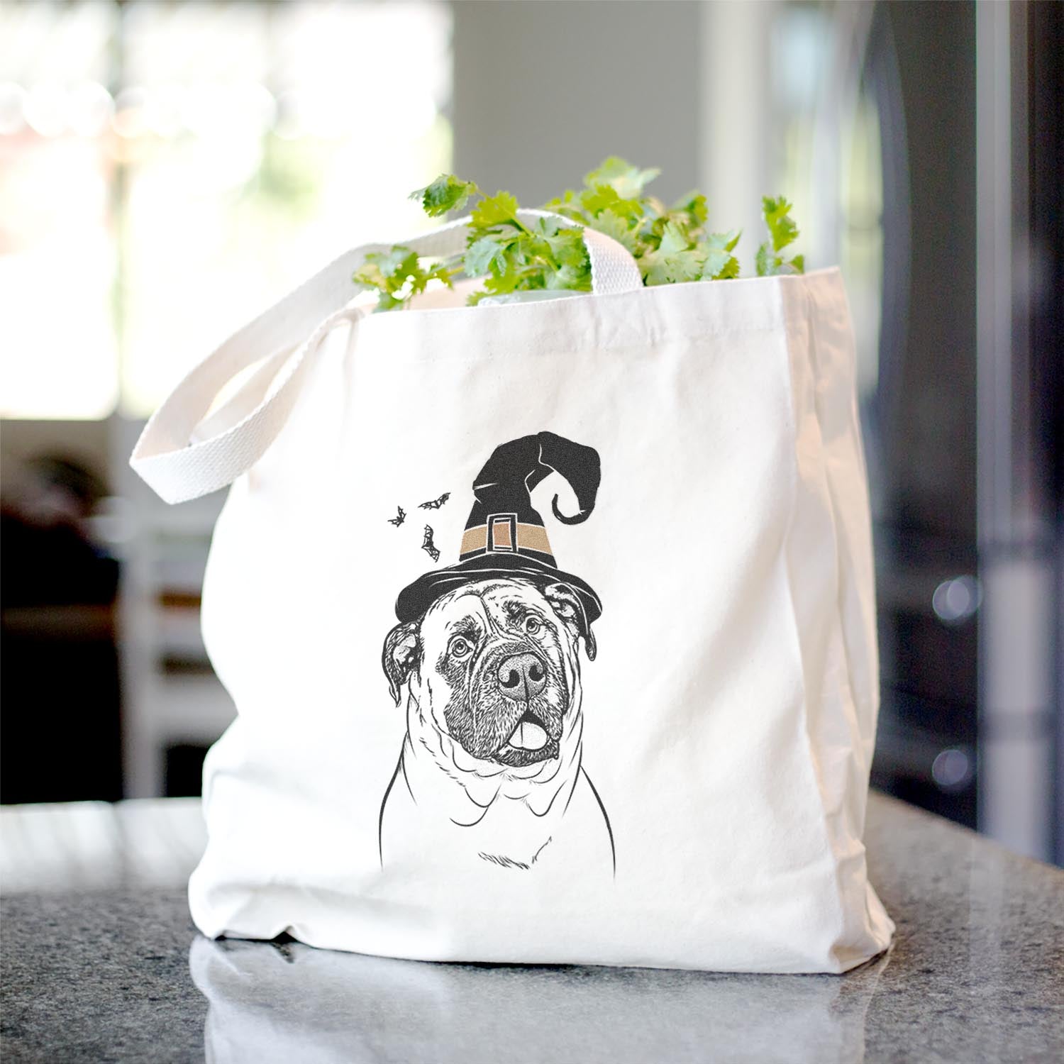 Big P the English Mastiff - Tote Bag