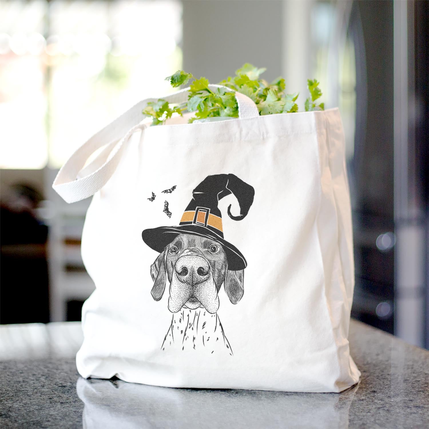 Booze the German Shorthaired Pointer - Tote Bag