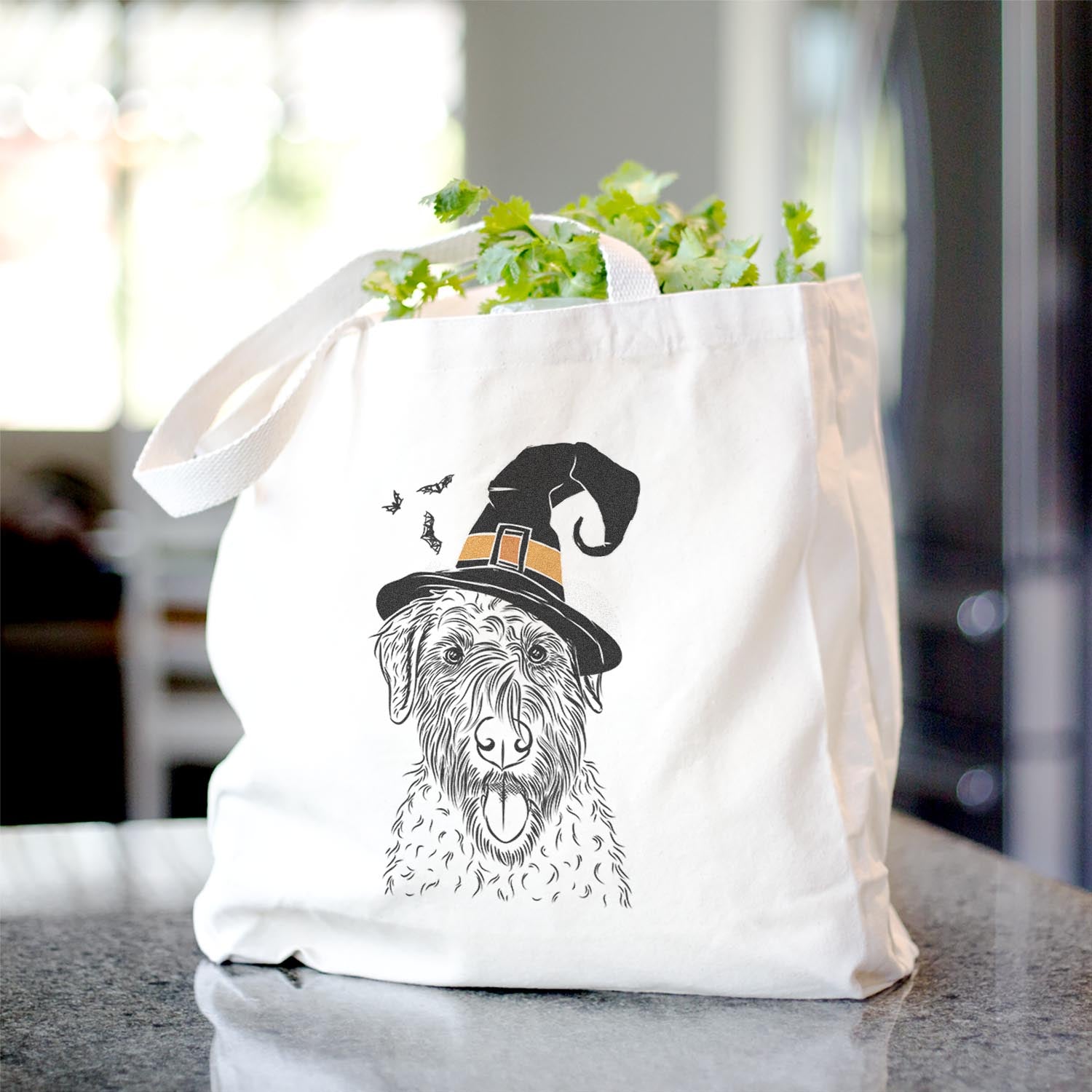 Chester the Soft Coated Wheaten Terrier - Tote Bag