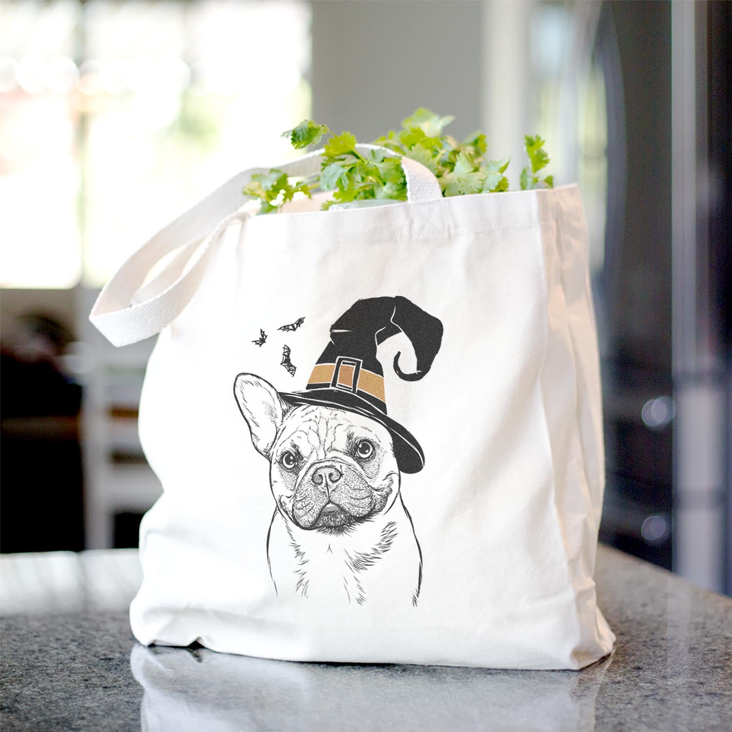 Chew Chew the French Bulldog - Tote Bag