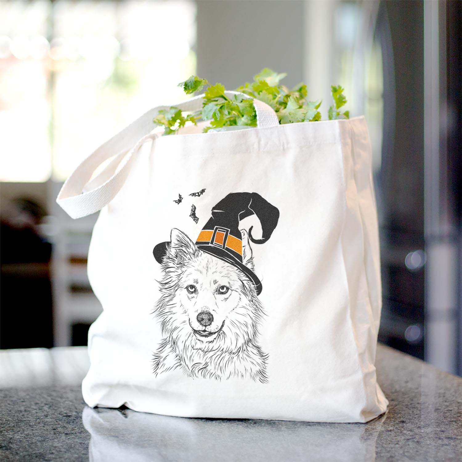 Chia the Samoyed Husky Mix - Tote Bag