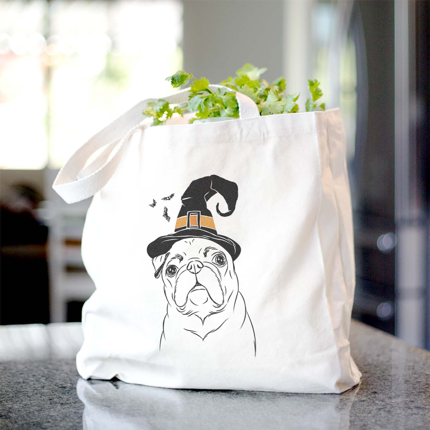 Darling Chloe the Pug - Tote Bag