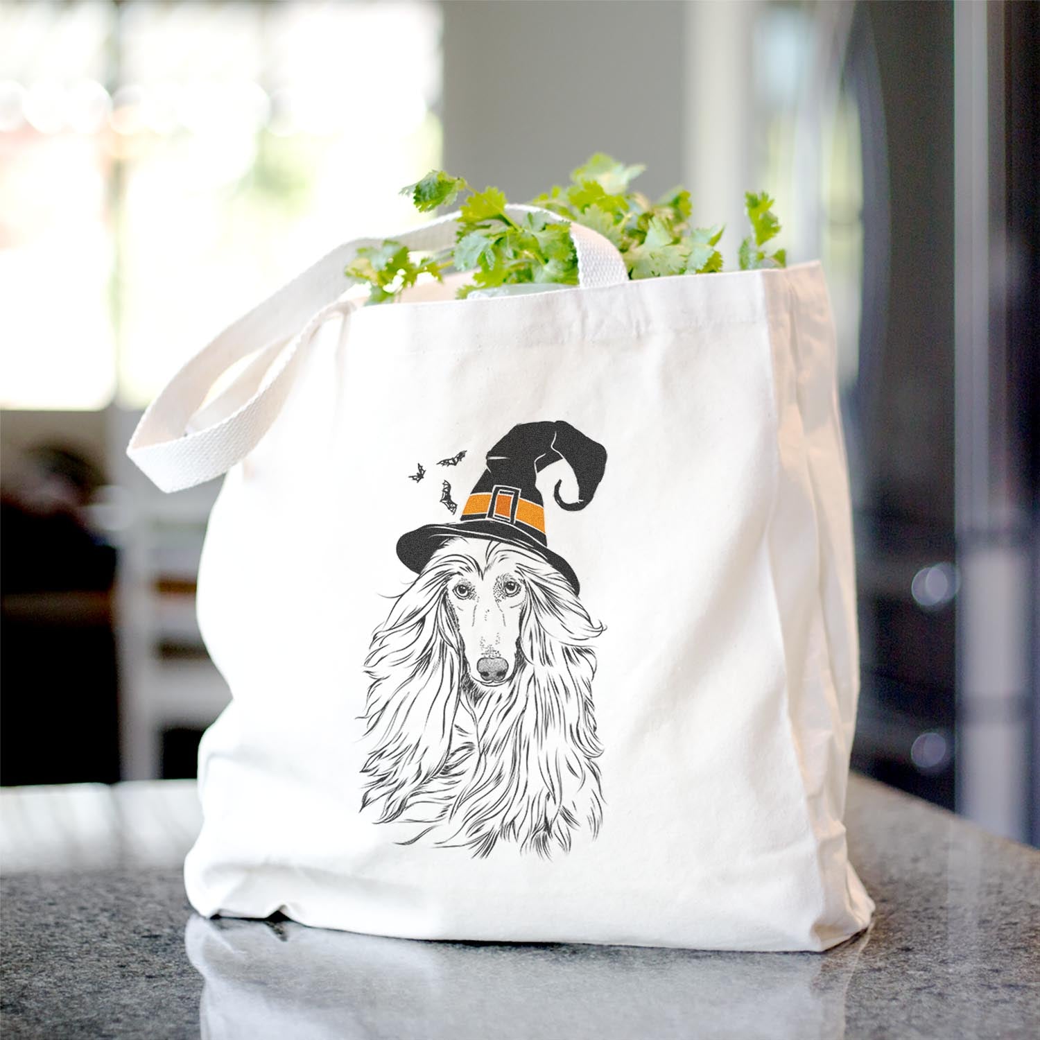 Fabio the Afghan Hound - Tote Bag