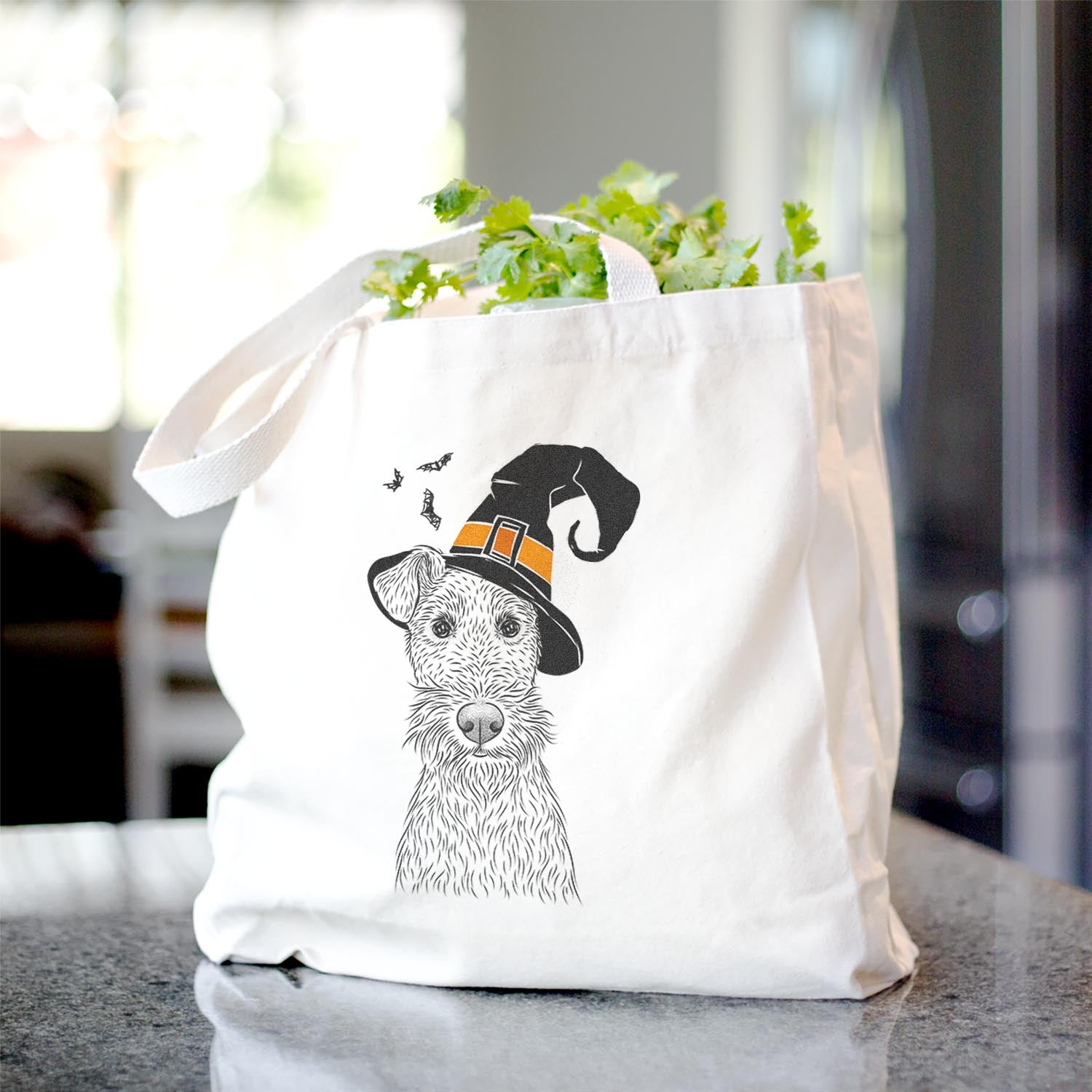 Fitz the Wire Fox Terrier - Tote Bag