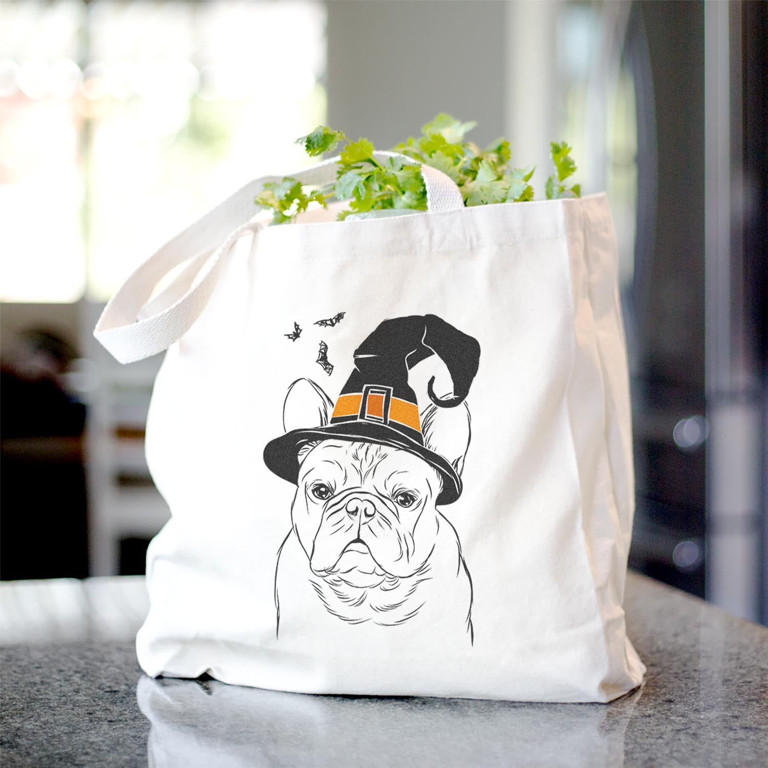 Fudge the French Bulldog - Tote Bag