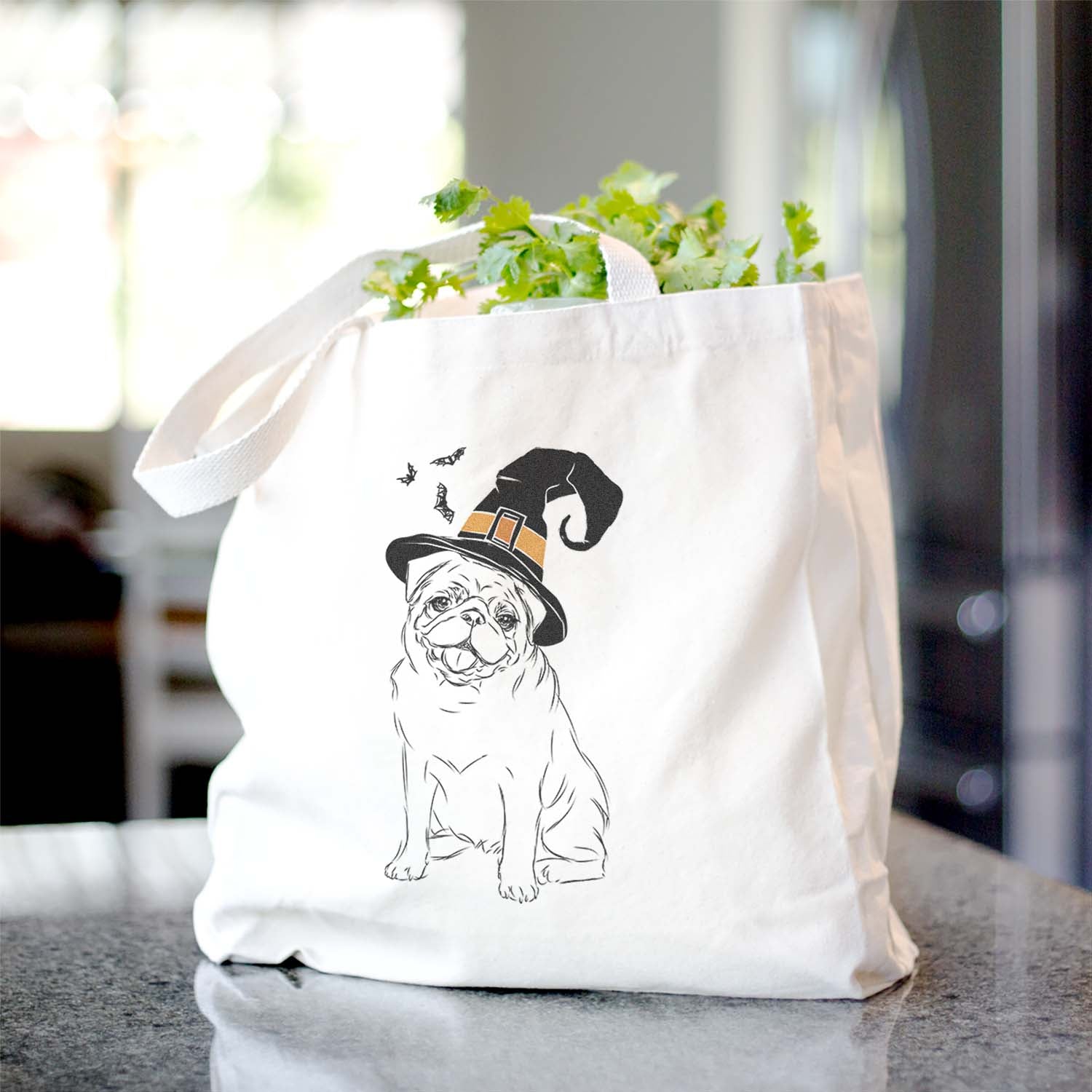 Higgins the Pug - Tote Bag