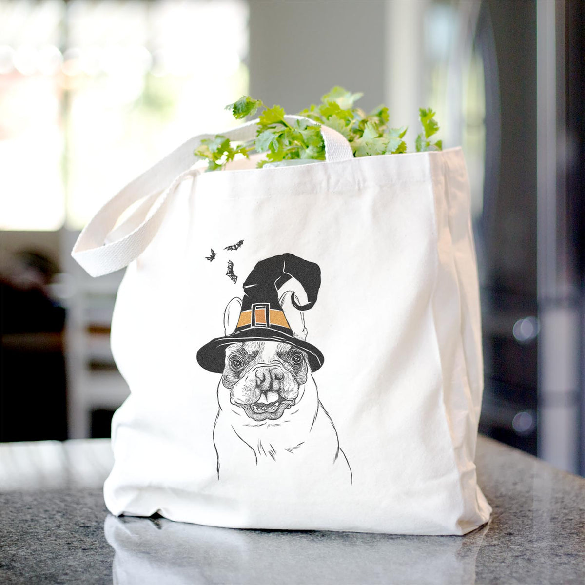 Lentil the French Bulldog - Tote Bag