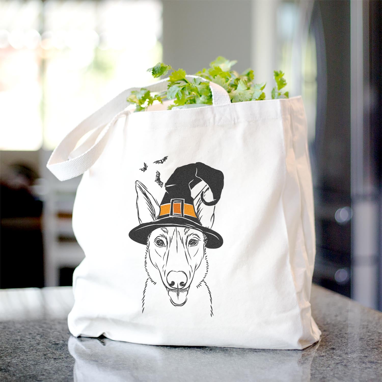 Lyric the Belgian Malinois - Tote Bag