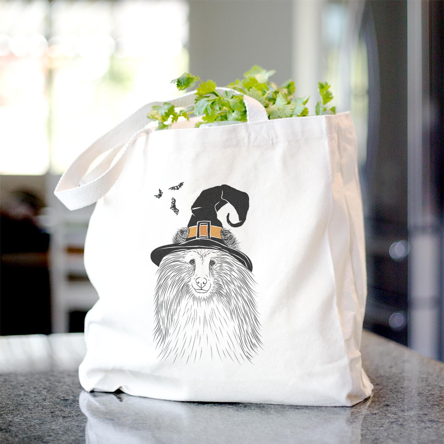 Moxie the Shetland Sheepdog - Tote Bag