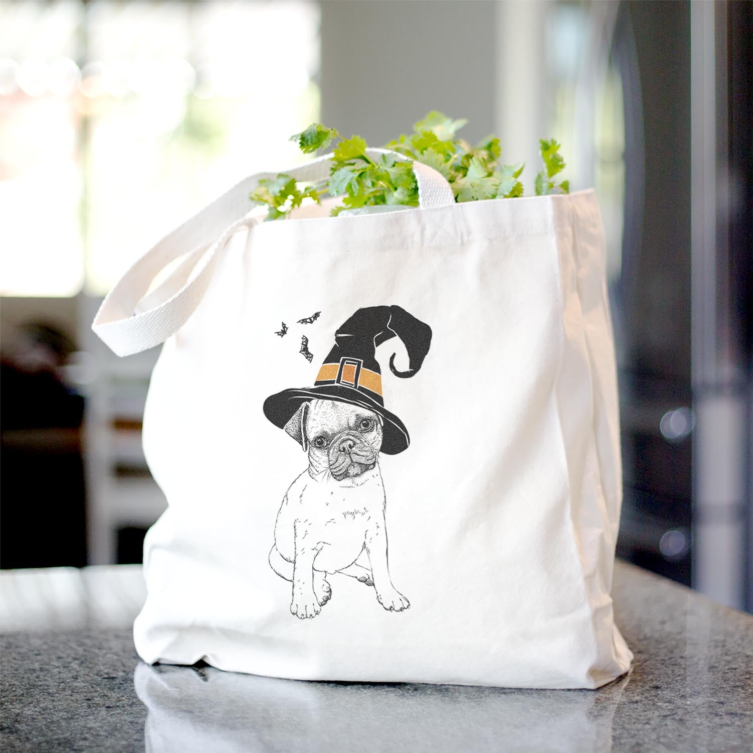 Nelson the Pug - Tote Bag