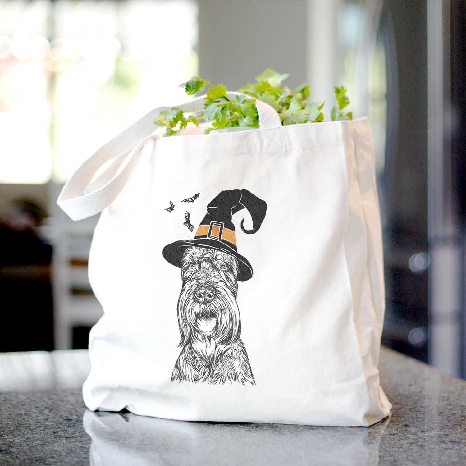 Zuri the Giant Schnauzer - Tote Bag