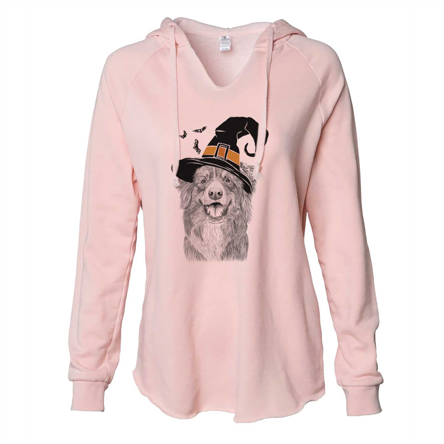 Witch Aussie Parker the Australian Shepherd - Cali Wave Hooded Sweatshirt