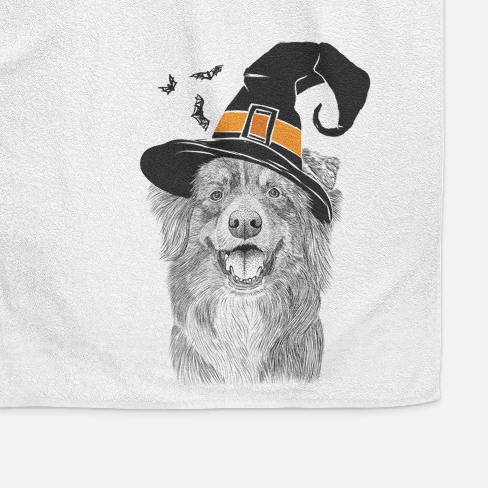 Aussie Parker the Australian Shepherd Decorative Hand Towel