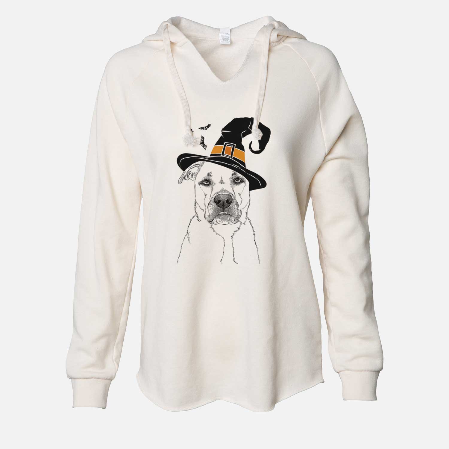 Witch Abby the Boxer Beagle Mix - Cali Wave Hooded Sweatshirt