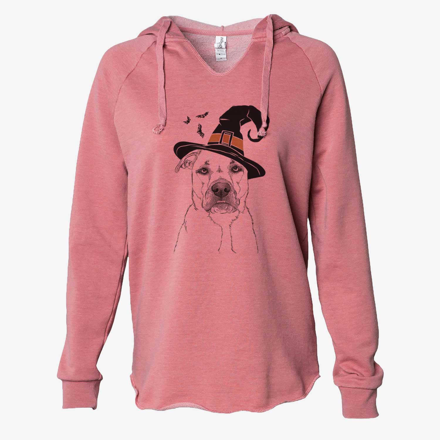 Witch Abby the Boxer Beagle Mix - Cali Wave Hooded Sweatshirt